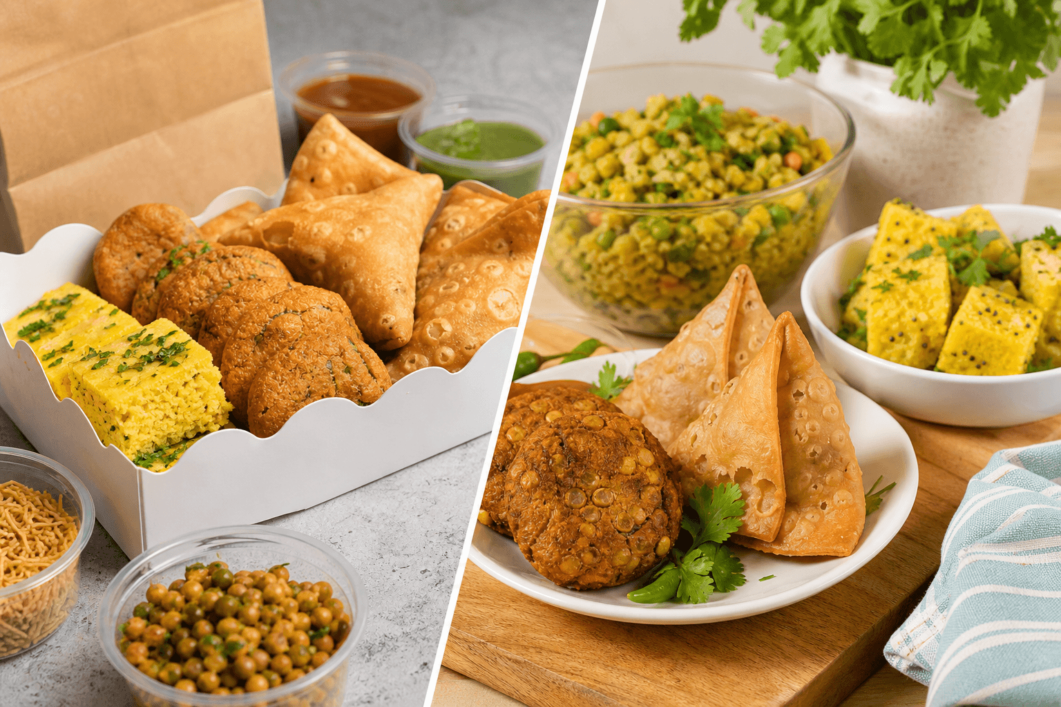 Vegetarian snack ideas compared: buy Punjabi favourites or make them at home